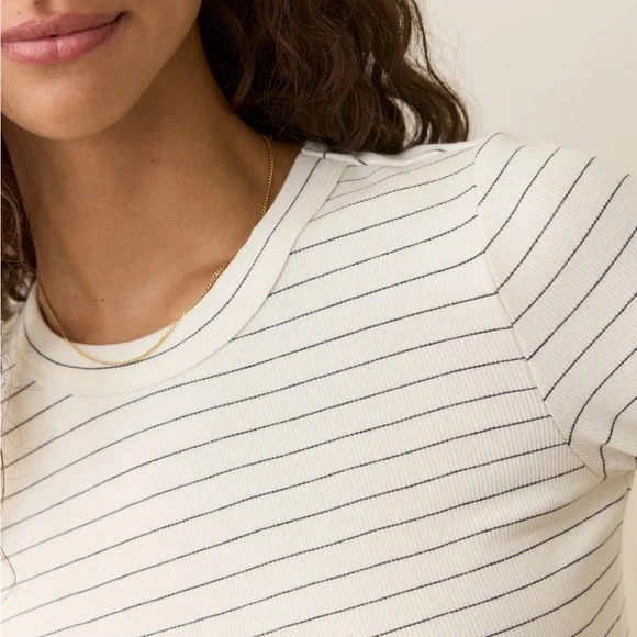 Marine Layer Lexi Rib Sun-In Longsleeve Crew Tee - Picture 5 of 5